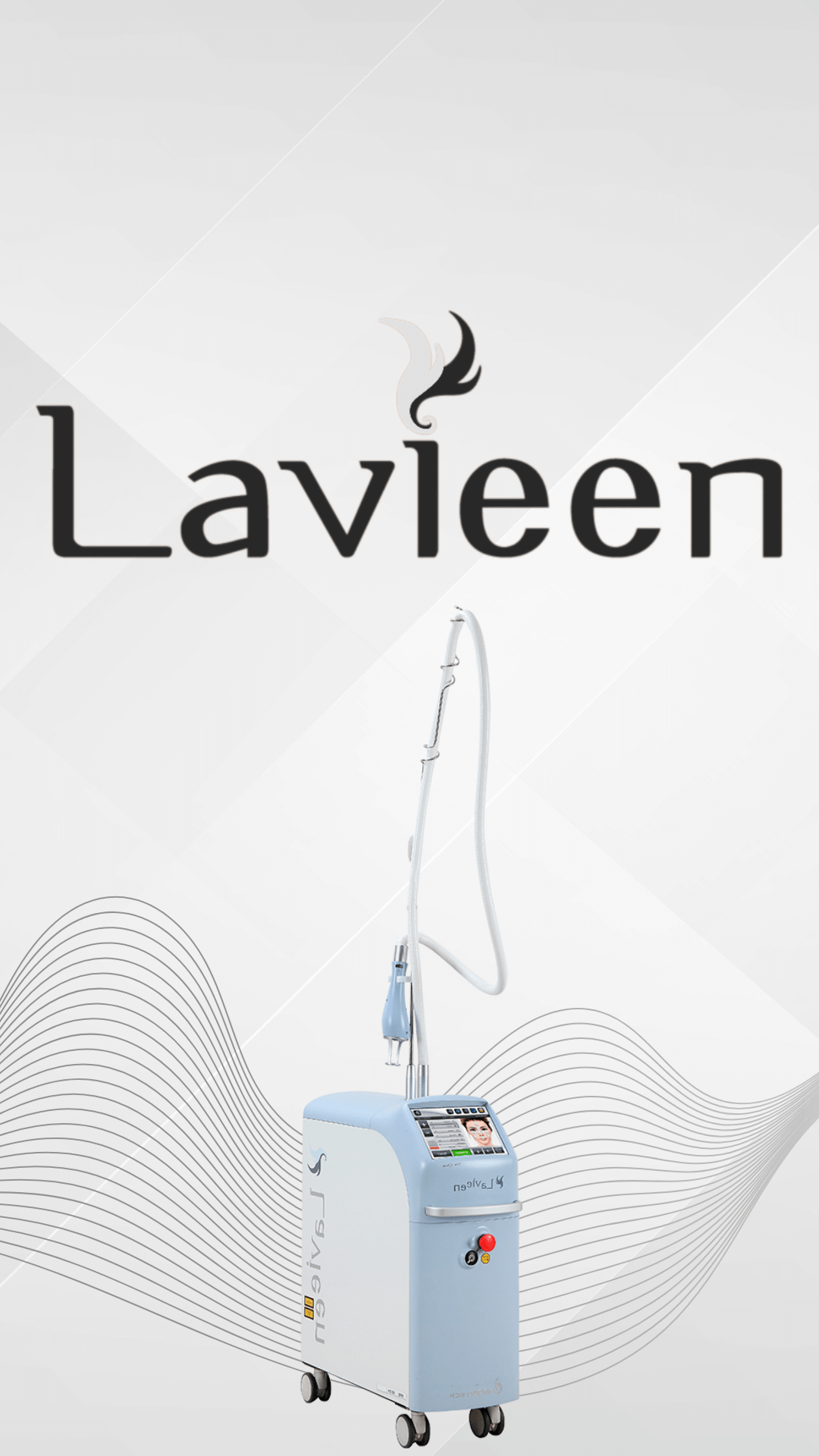 equipamento Lavieen da Mais Laser Locação, ideal para tratamentos de rejuvenescimento e revitalização da pele